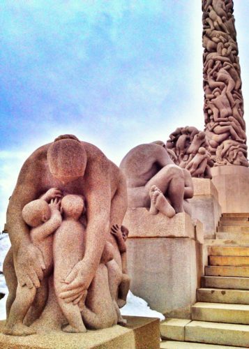 Sculptures in Vigeland Sculpture Park