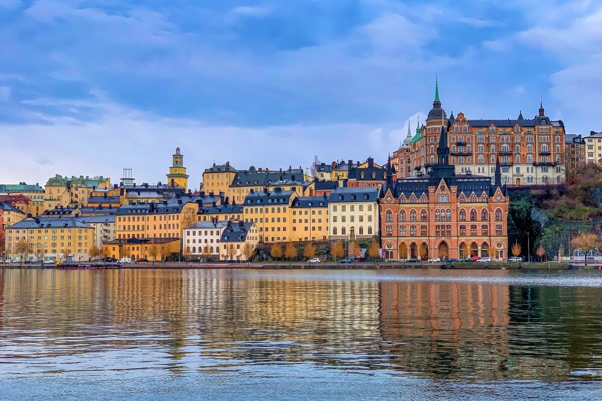 The skyline of Stockholm, Sweden - the number one can't miss destinations in Sweden