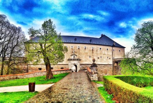The Red Stone Castle in Cerveny Kamen