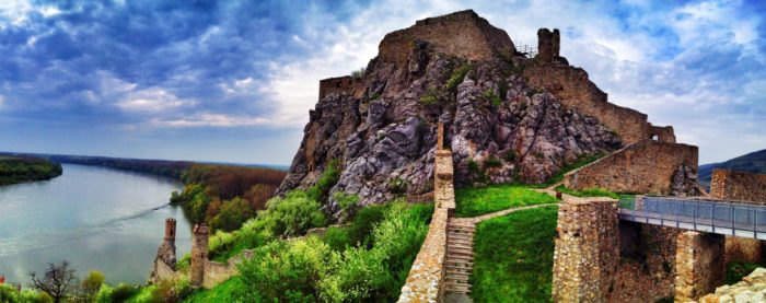 Visiting Devin's Castle