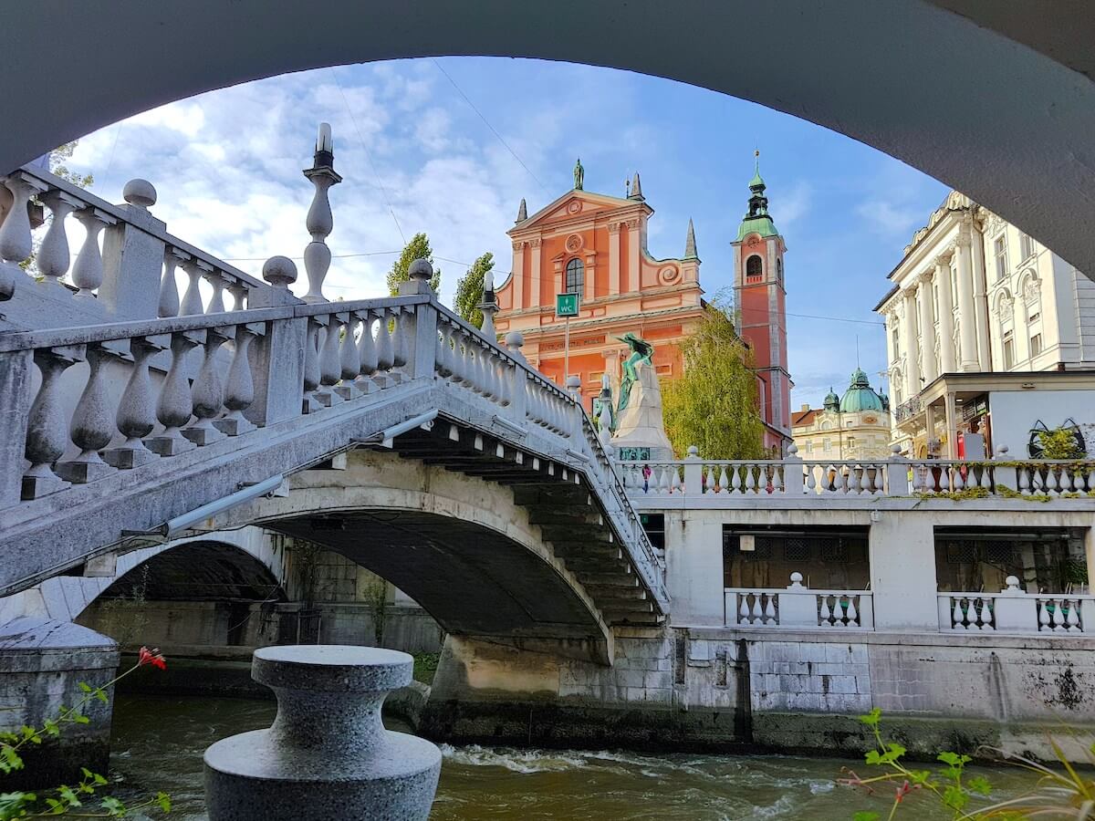 Three Bridges Ljubljana, Slovenia
