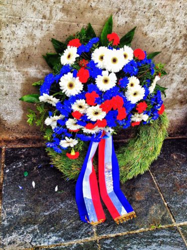 "Liberators" Wreath at Dachau, Germany