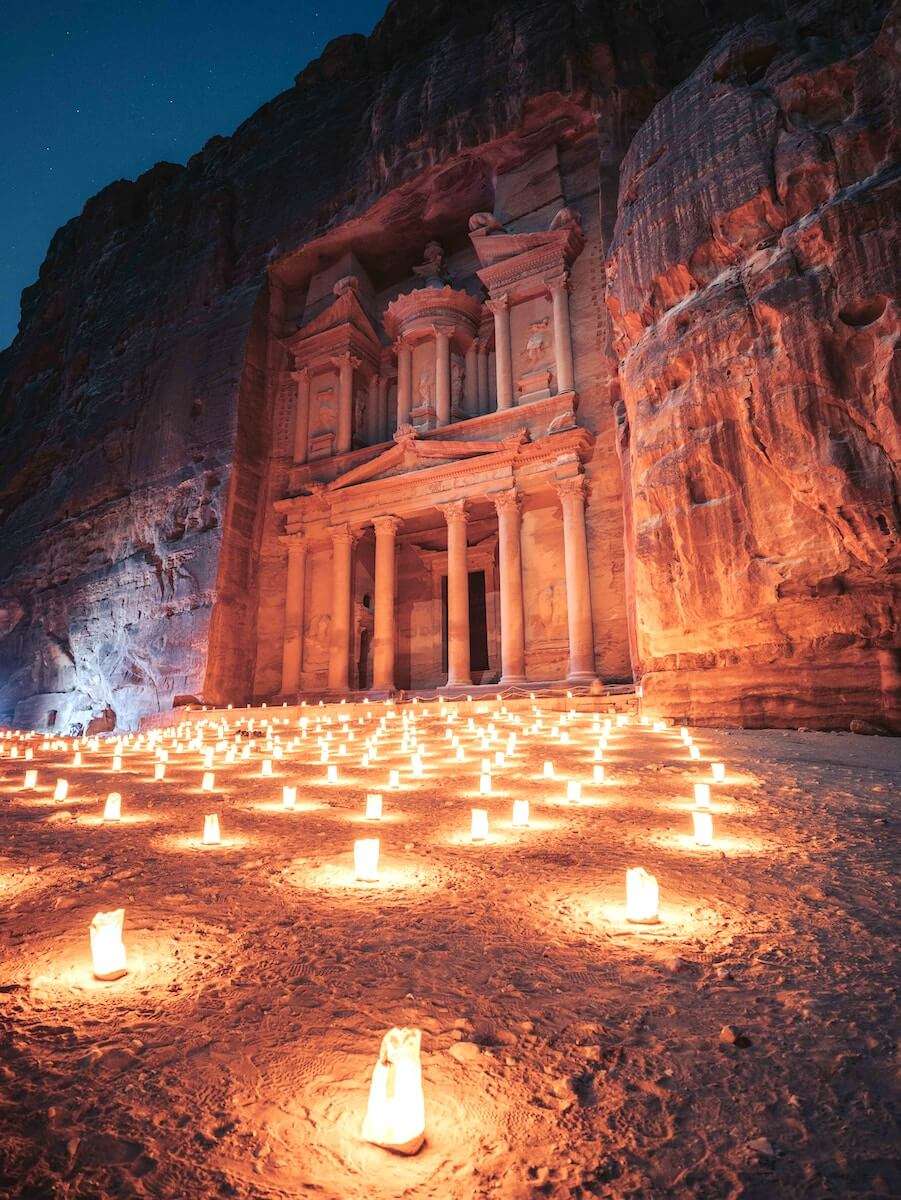 Petra by Night