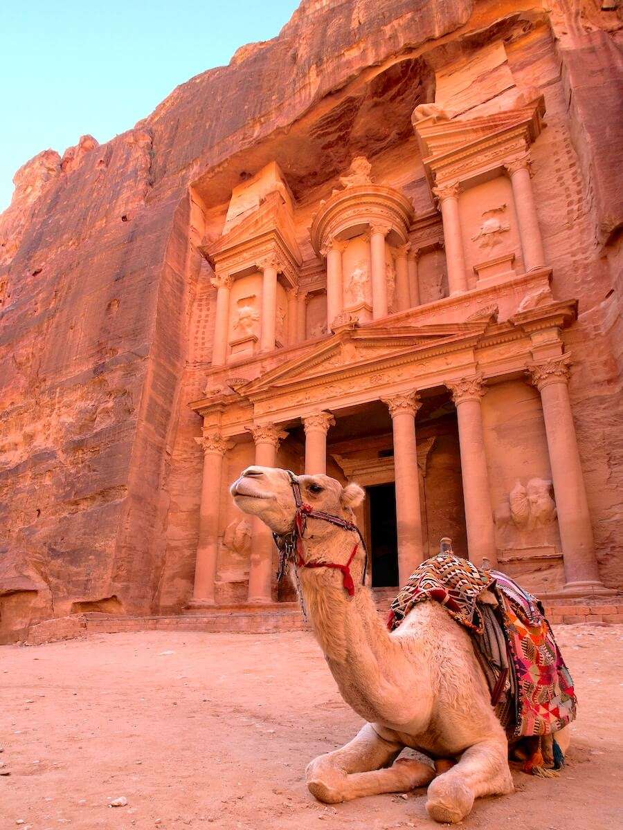 The Treasury at Petra, Jordan