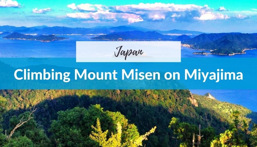 Climbing Mount Misen on Miyajima