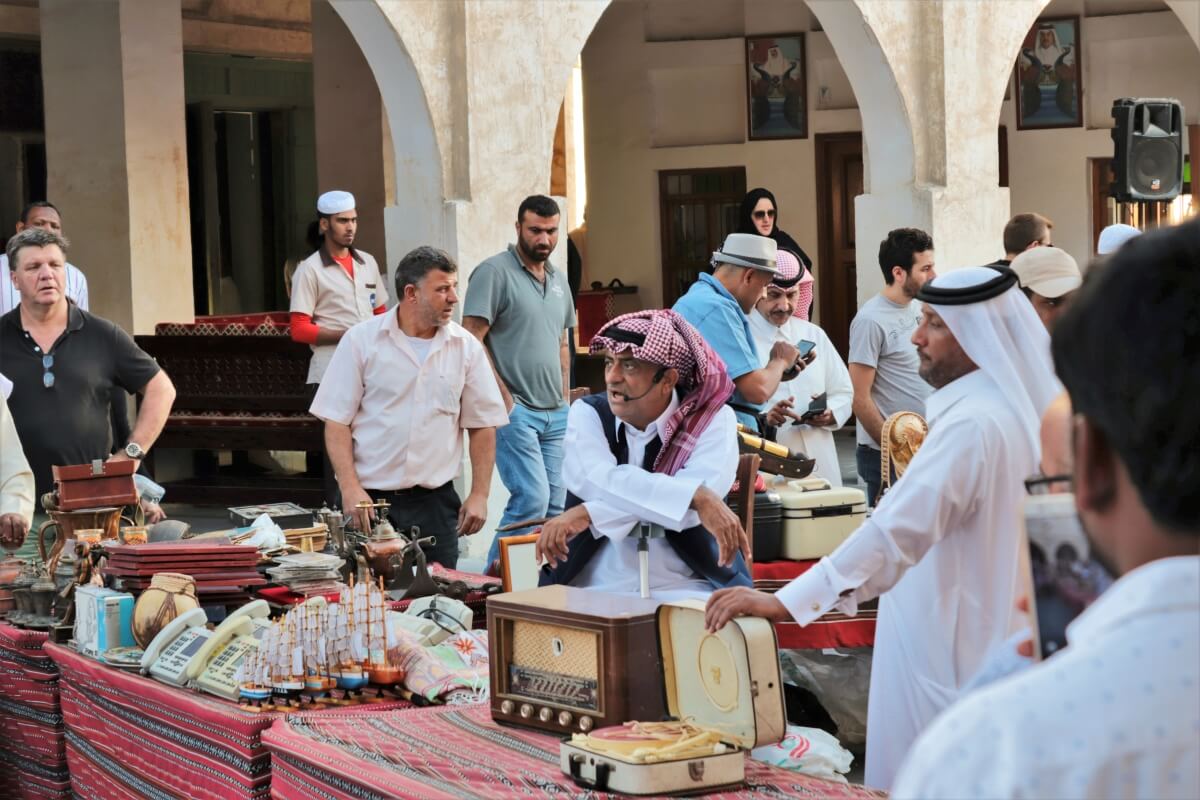 Souk Waqif during Mid-day