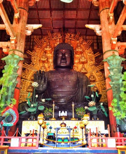 The largest Buddha in Japan