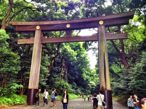 Meiji Shrine Entrance