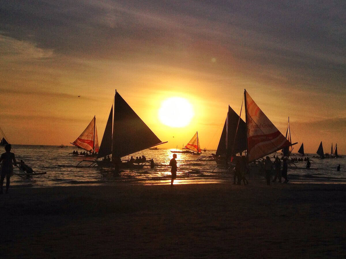 Sunset in Boracay