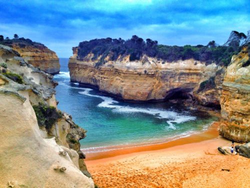 Loch Ard Gorge along the Great Ocean Road