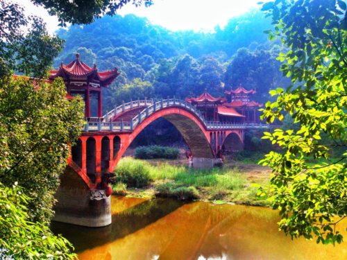 The Wuyou Temple Bridge