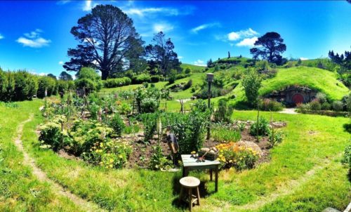 The scenery of Hobbiton