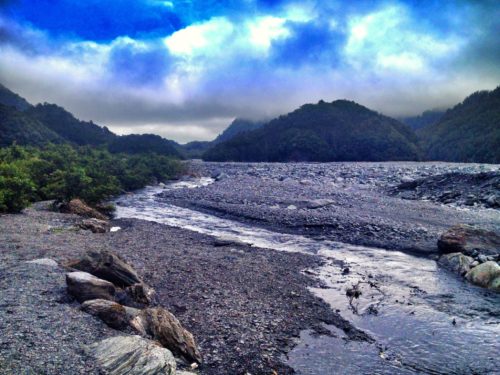 The Franz Josef Glacier Valley, New Zealand