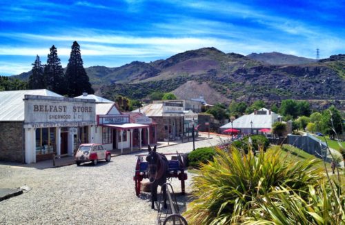 Cromwell, New Zealand - the first stop on a road trip from Queenstown to Christchurch