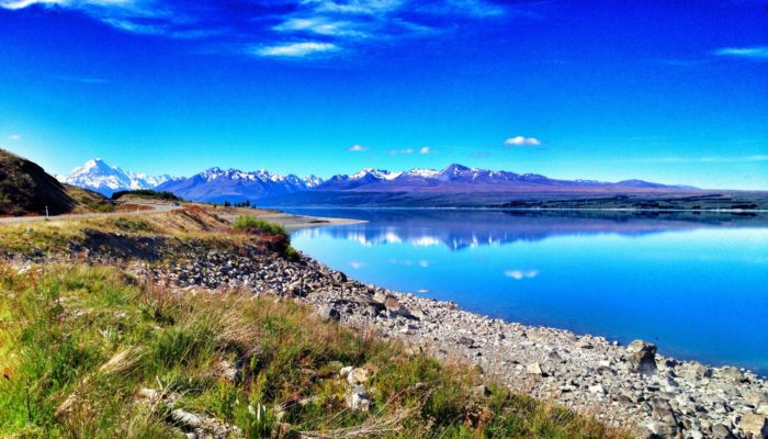 Lake Pukaki is one of the most beautiful lakes on the South Island of New Zealand