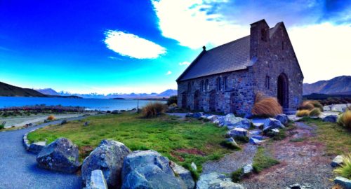 Church of the Good Shepard at Lake Tekapo