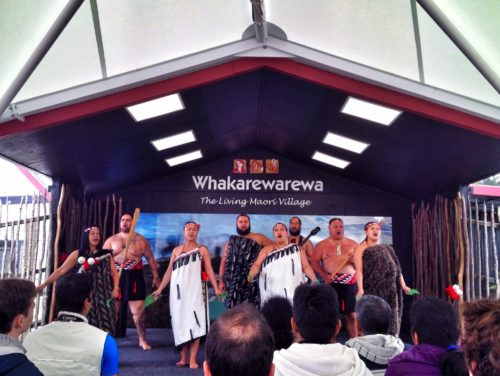 The Haka Dance in Rotorua, New Zealand