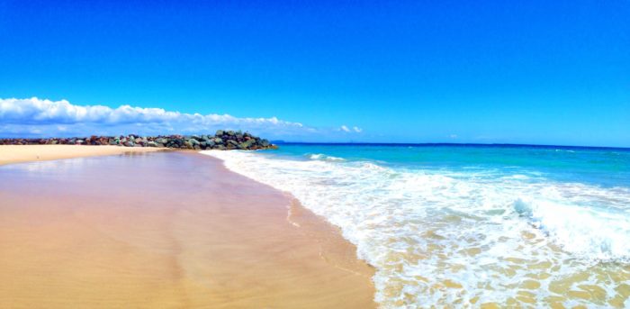 The beaches of the Gold Coast of Australia