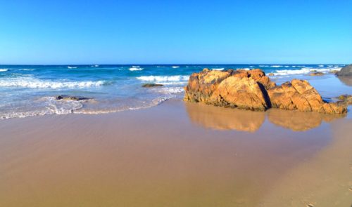 Reflections on Burleigh Beach