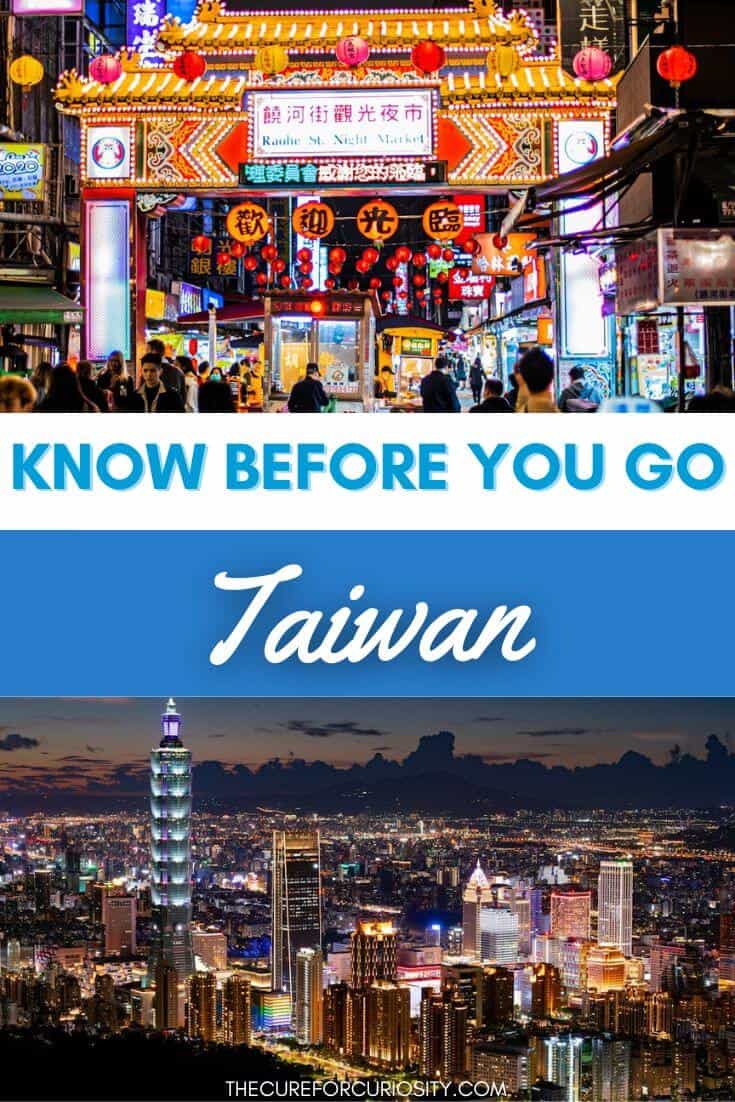 Know Before You Go to Taiwan