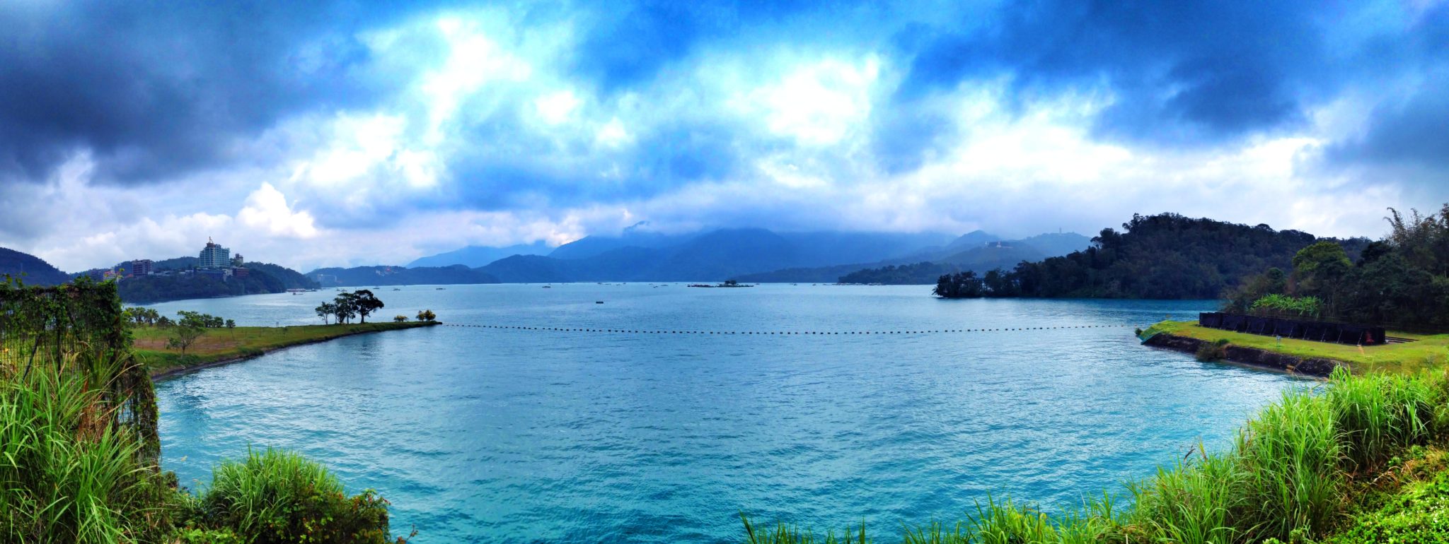 A view of Sun Moon Lake, Taiwan