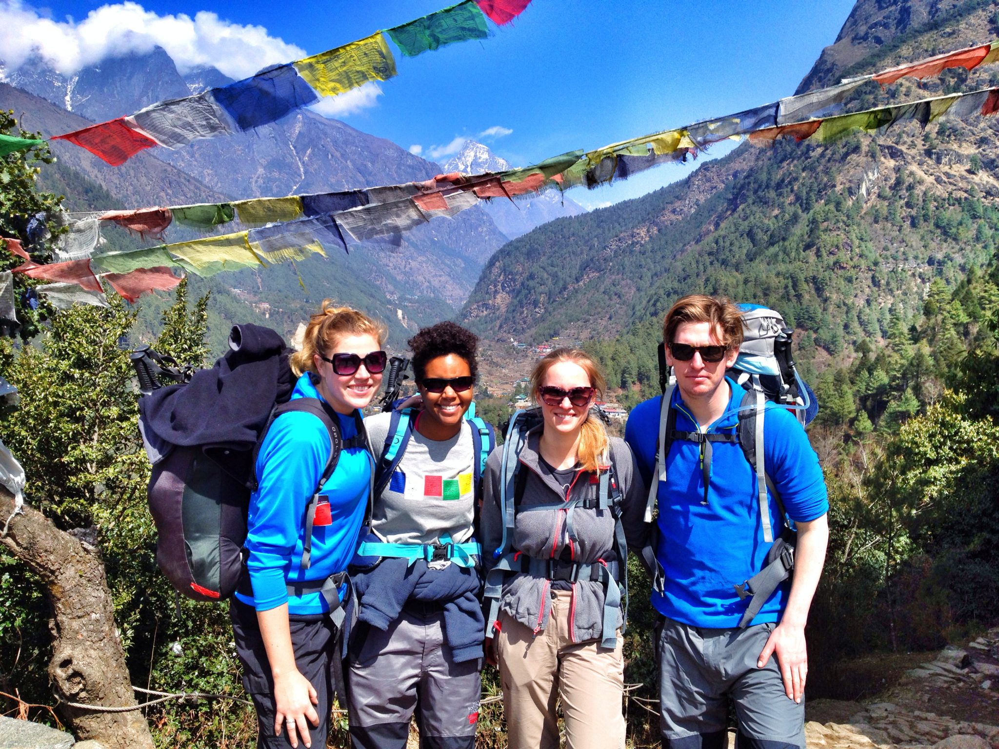 My Mount Everest Base Camp Hiking Group