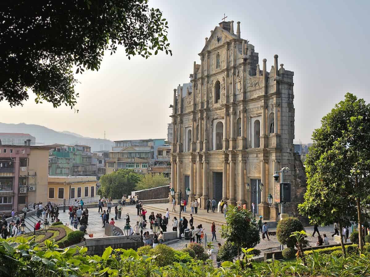 The Ruins in Macao