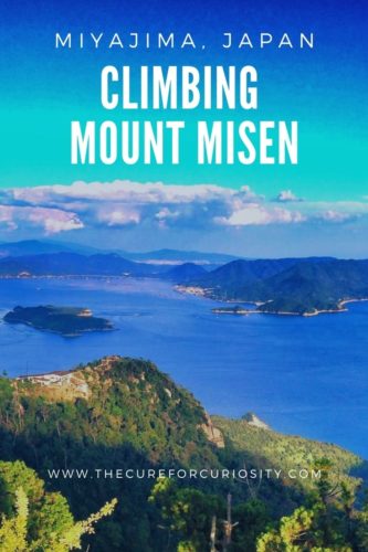 Climbing Mount Misen in Miyajima, Japan
