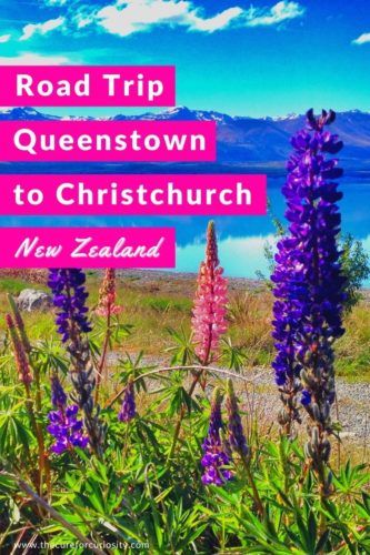 Road trip from Queenstown to Christchurch