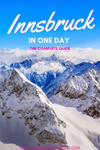 Innsbruck in One Day: The Complete Guide