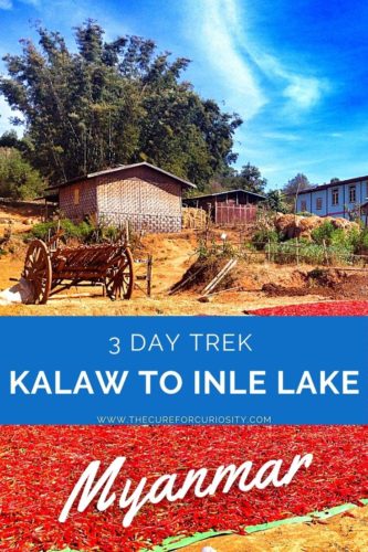 3 Day Hike from Kalaw to Inle Lake