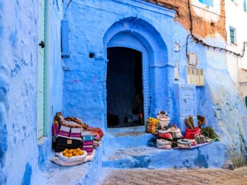 A beautiful doorway in Morocco