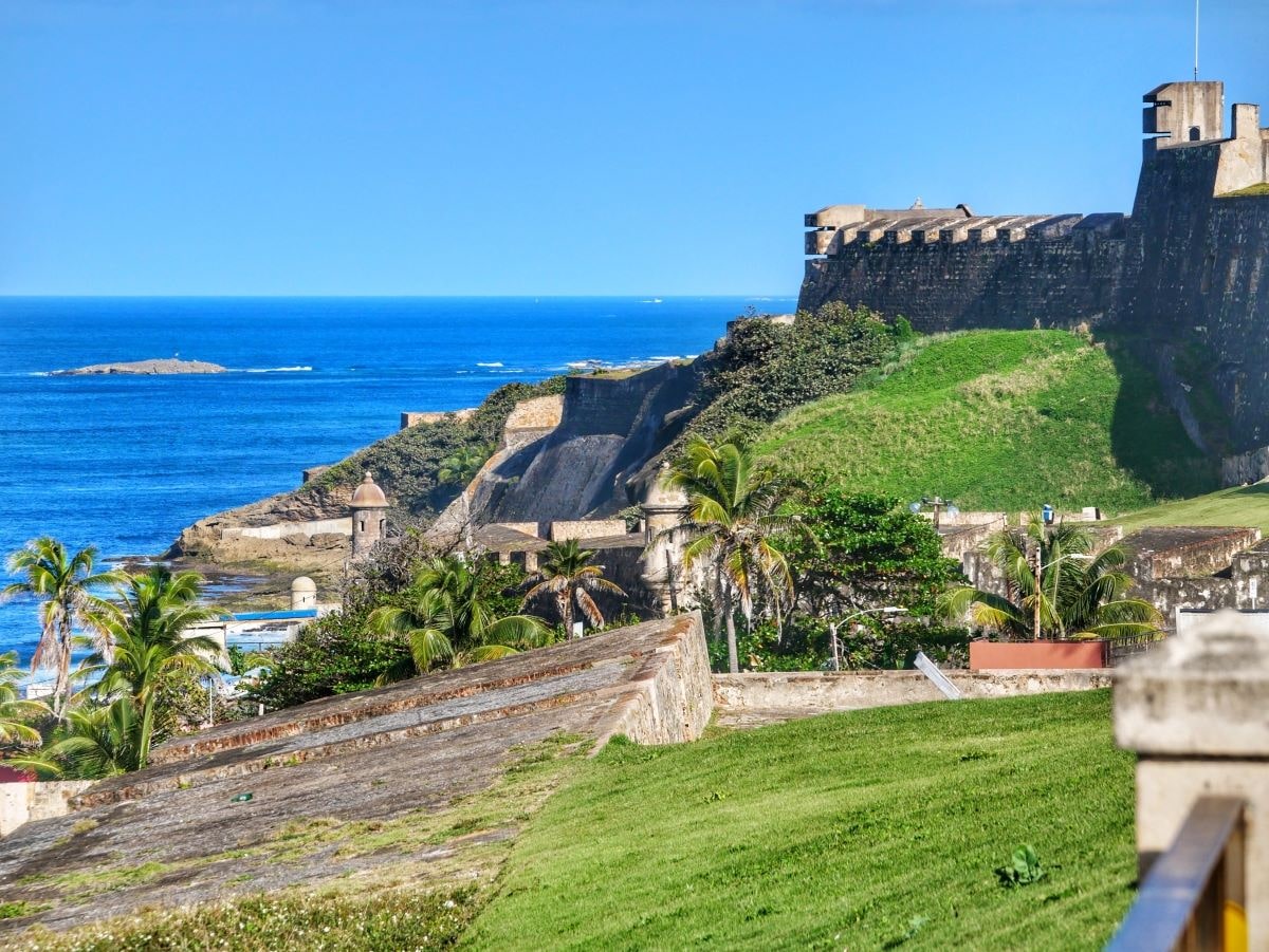 View of Castillo San Felipe del Morro and the Coast of Puerto Rico
