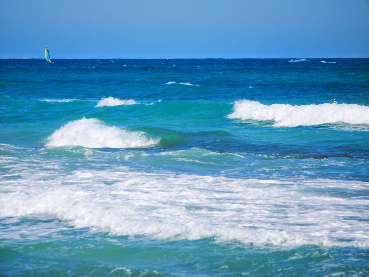 The turquoise blue waters of San Juan beaches