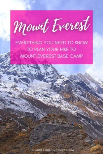 Mount Everest: Everything you need to know to plan your hike to Mount Everest Base Camp
