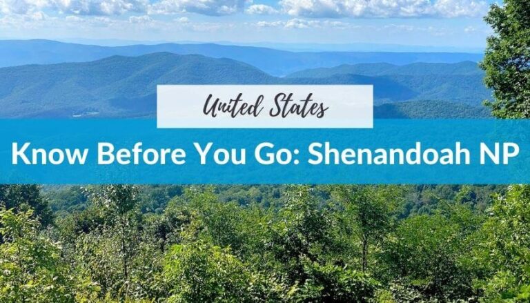 Know Before You Go: Shenandoah NP