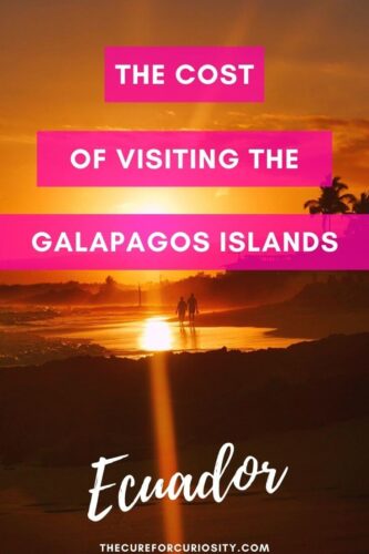 The Cost of Visiting the Galapagos Islands