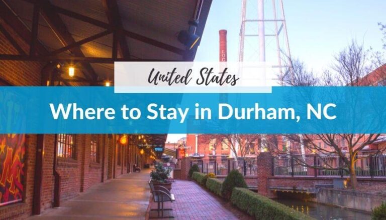 Where to Stay in Durham, NC with the American Tobacco Trail in the background