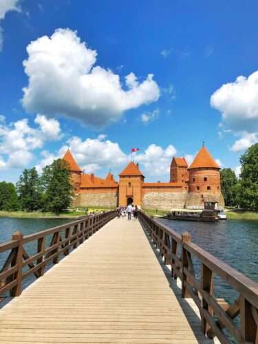 Entrance to Trakai Castle