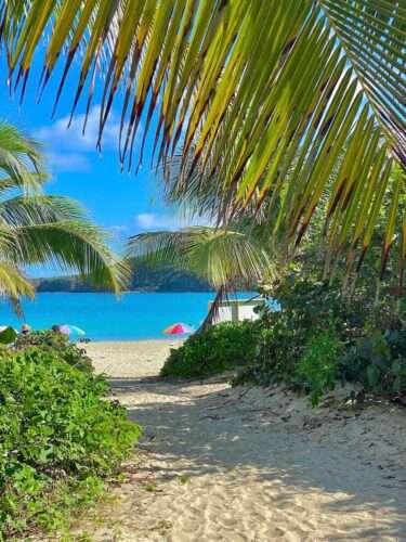 Arriving at Flamenco Beach, Culebra