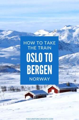 How to Take the Train Oslo to Bergen, Norway