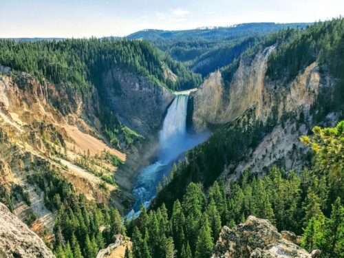 Lower Falls of the Yellowstone River