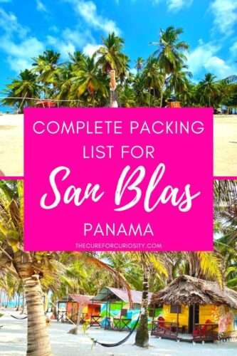 Complete Packing List San Blas, Panama