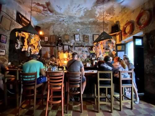 El Batey Bar in Old San Juan