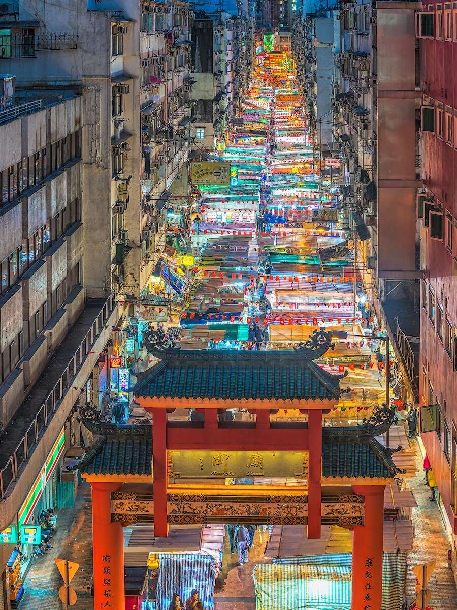Hong Kong Temple Night Market