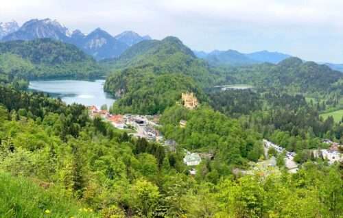 Panoramic View from Neuschwanstein Castle