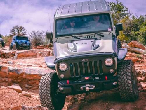 Off roading in Moab, Utah