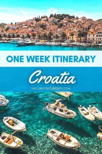 Epic One Week Croatia Itinerary