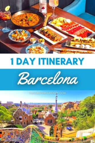 24 Hour Itinerary in Barcelona, Spain