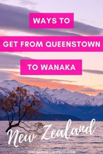 Ways to Get from Queenstown to Wanaka, New Zealand